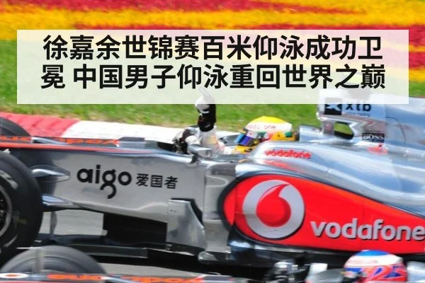 徐嘉余世锦赛百米仰泳成功卫冕 中国男子仰泳重回世界之巅